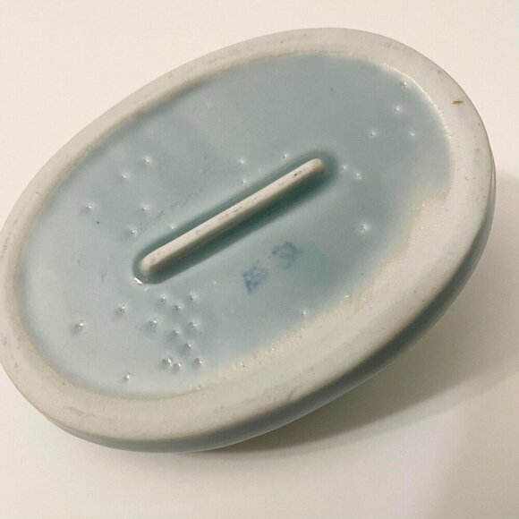 Vintage Glazed Happy Face Open Mouth Ashtray - Picture 8 of 11